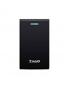Caja externa 2.5 pulgadas sata tooq tqe - 2526b negro usb 3.0 - 5gbps - compatible hdd 9.5mm - 12.5mm