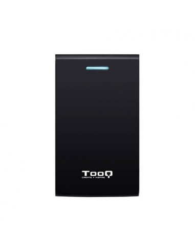Caja externa 2.5 pulgadas sata tooq tqe - 2526b negro usb 3.0 - 5gbps - compatible hdd 9.5mm - 12.5mm