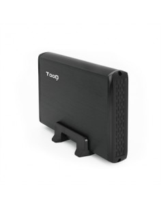 Caja externa tooq tqe - 3509b 3.5 pulgadas sata usb 2.0 negro