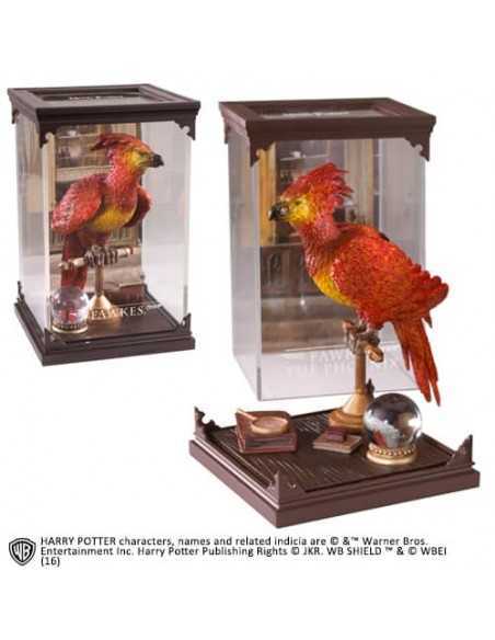 Figura the noble collection harry potter criaturas magicas fawkes fenix