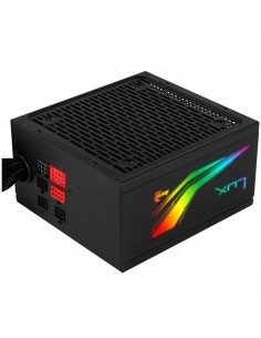 Fuente alimentacion aerocool lux rgb gaming atx 650w
