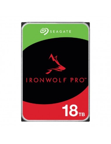 Disco duro interno seagate ironwolf pro 18tb 3.5 pulgadas sata 6gb - s