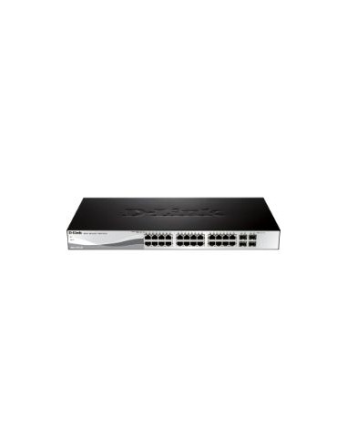 Switch d - link 28 puertos 19 pulgadas l2 giga