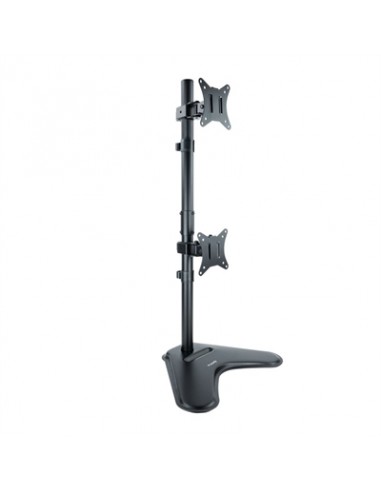 Soporte monitor de mesa vertical tooq db1703tnv - b 2 pantallas 17 pulgadas - 32 pulgadas carga maxima 9kg