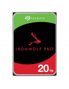 Disco duro interno hdd seagate ironwolf pro nas st20000nt001 20tb 3.5 pulgadas 7200rpm - 256mb - sata 6gb - s