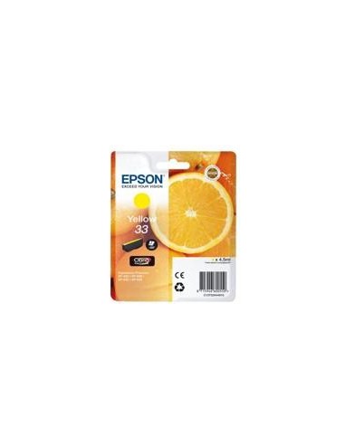 Cartucho tinta epson t334440 amarillo xp530*xp630 - xp635 - xp830 - naranja