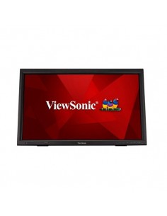 Monitor led 24 pulgadas tactil viewsonic td2423 negro vga - dvi - hdmi - 1920x1080 - fhd - 5ms - 75hz - vesa 100x100 - altavoces