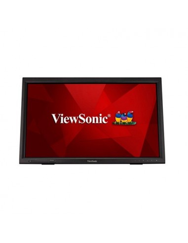 Monitor led 24 pulgadas tactil viewsonic td2423 negro vga - dvi - hdmi - 1920x1080 - fhd - 5ms - 75hz - vesa 100x100 - altavoces