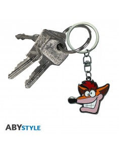 Llavero metalico abystyle crash bandicoot