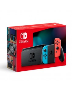 Consola nintendo switch azul neon - rojo neon v2 ( packaging nuevo )