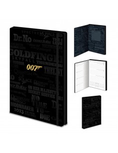 Diario 2023 pyramid james bond 007