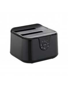 Base dock discos sata conceptronic 2 bahias 2.5 pulgadas - 3.5 pulgadas - usb tipo c - sata - funcion clonacion