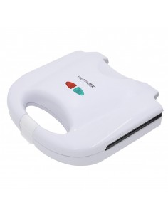 Sandwichera thulos et - sw750 blanco 750w 2 cavidades antiadherentes