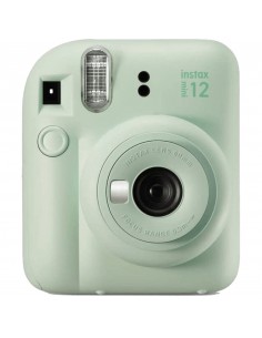 Camara fujifilm mini instax 12 flash - autoexposicion - verde menta