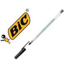 Bolígrafo bic ecolutions round stic negro - Imagen 1
