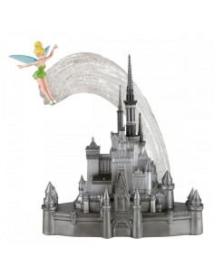 Figura decorativa enesco disney 100 castillo junto a campanilla