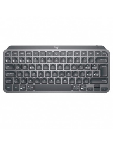 Teclado logitech mx keys mini grafito wireless inalambrico