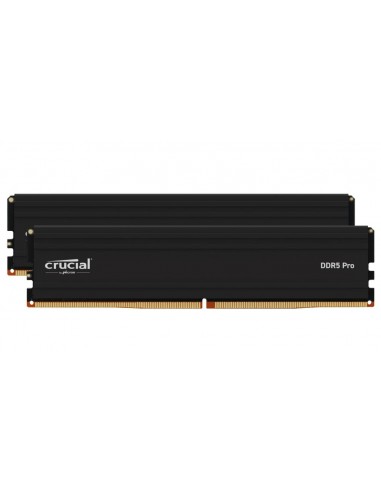 Memoria ram ddr5 64gb 2x32gb crucial pro - dimm - 5600 mhz - pc5 44800 - cl46