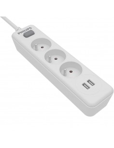 Regleta philips spn3032wa - 19 3 tomas