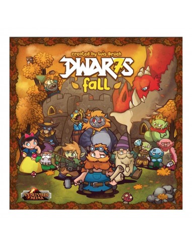 Juego de mesa dwar7s otoÃ±o edad recomendada 13 aÃ±os idioma ingles