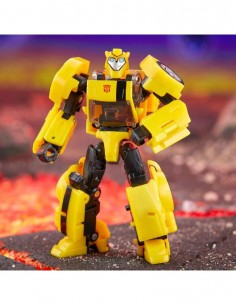 Figura hasbro transformers legaly united animated universe bumblebee