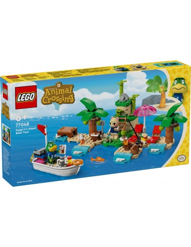 Lego animal crossing paseo en barca con el capitÃ¡n