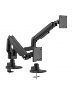 Soporte mesa equip vesa hasta 35 pulgadas 100x100 max 20kg doble pantalla negro