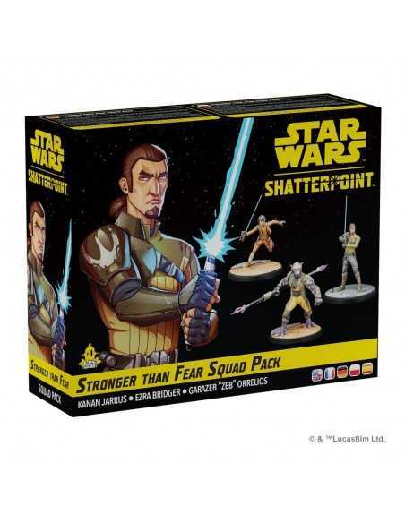 Juego de mesa star wars shatterpoint stronger than fear squad pack edad recomendada 14 aÃ±os