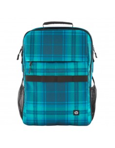 Mochila hp campus xl con patrÃ³n de cuadros de tartÃ¡n
