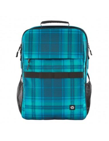 Mochila hp campus xl con patrÃ³n de cuadros de tartÃ¡n