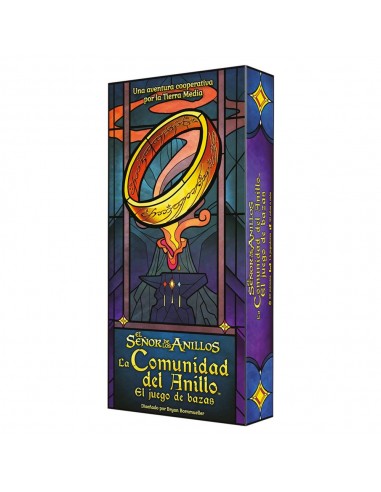 Juego de mesa la comunidad del anillo: el juego de bazas
