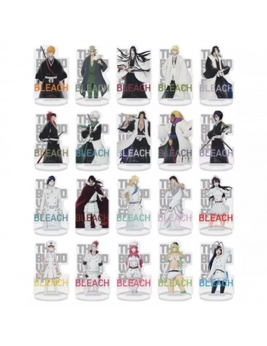 Surtido figuras acrÃ­licas ichibansho bleach thousand year blood war 21 unidades