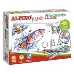 Juego alpino didactico activity pinta con puntos - Imagen 1