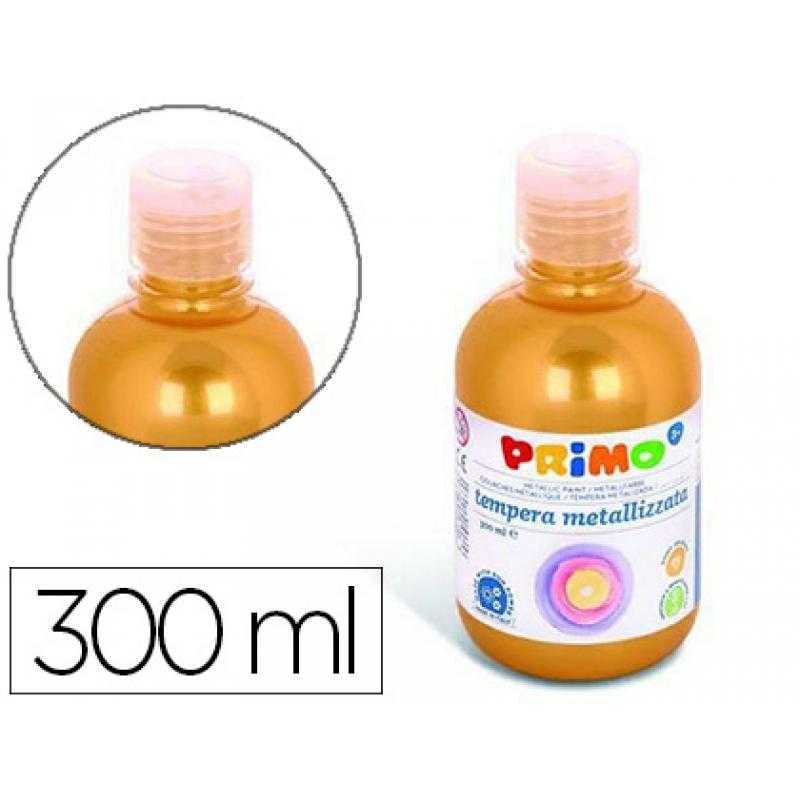 Tempera líquida primo escolar 300 ml oro - Imagen 1