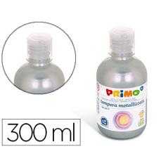 Tempera líquida primo escolar 300 ml plata - Imagen 1
