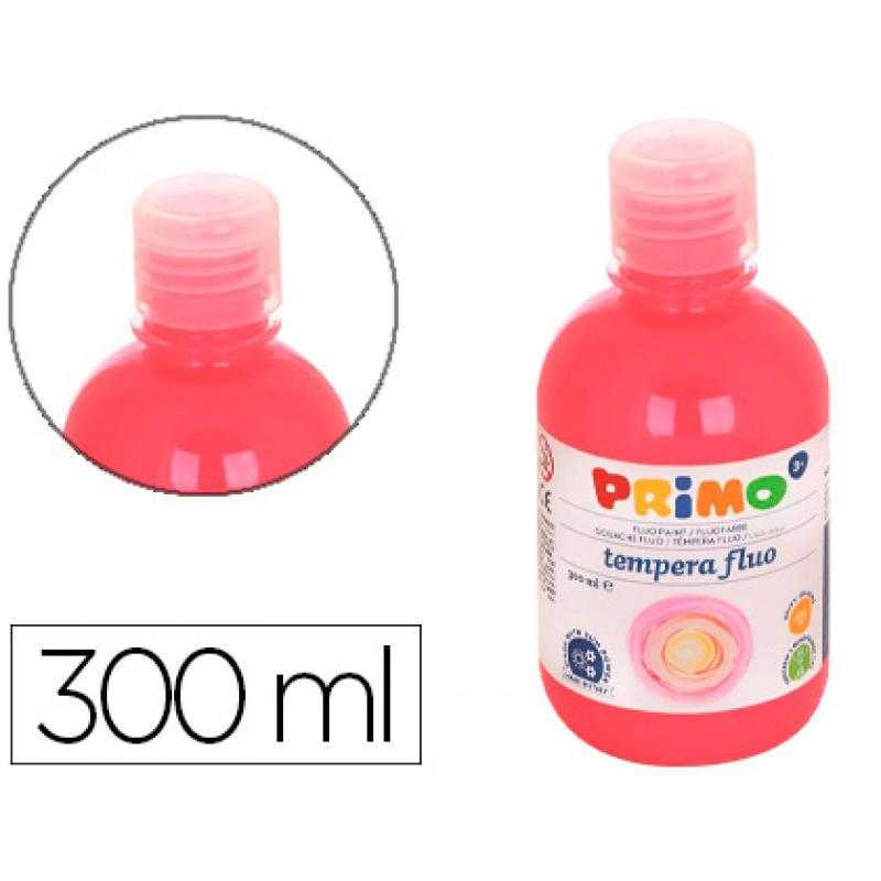 Tempera líquida primo escolar 300 ml rosa fluorescente - Imagen 1