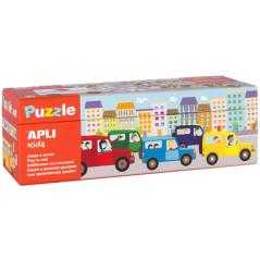 Puzle apli kids sumas transportes 30 piezas - Imagen 1