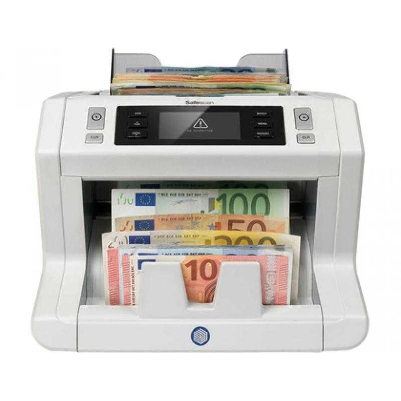Detector contador de billetes falsos safescan 2665s 7 puntos de verificacion funcion añadir y de fajos - Imagen 1