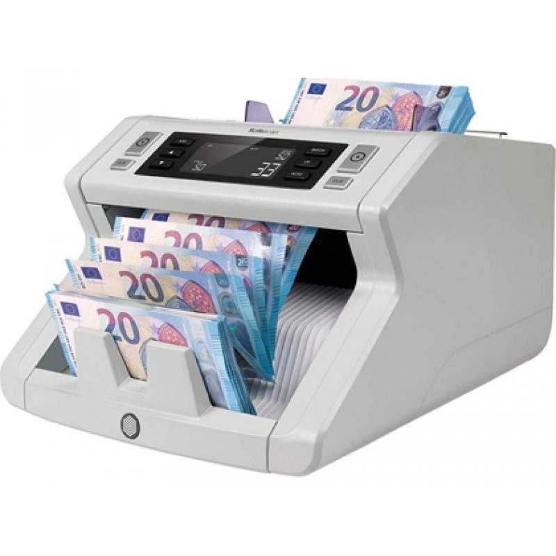 Contador de billetes safescan 2210 deteccion ultravioleta y tamaño velocidad 1000 billetes/minuto con funcion - Imagen 1