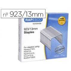 Grapas rapesco galvanizada 923/13 caja de 1000 unidades