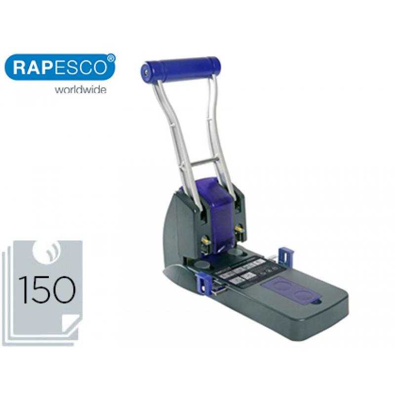 Taladrador rapesco p2200 negro / morado 2 taladros gran capacidad 150 hojas - Imagen 1