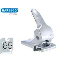 Taladrador rapesco zero 65 plata 2 taladros gran capacidad 65 hojas - Imagen 1