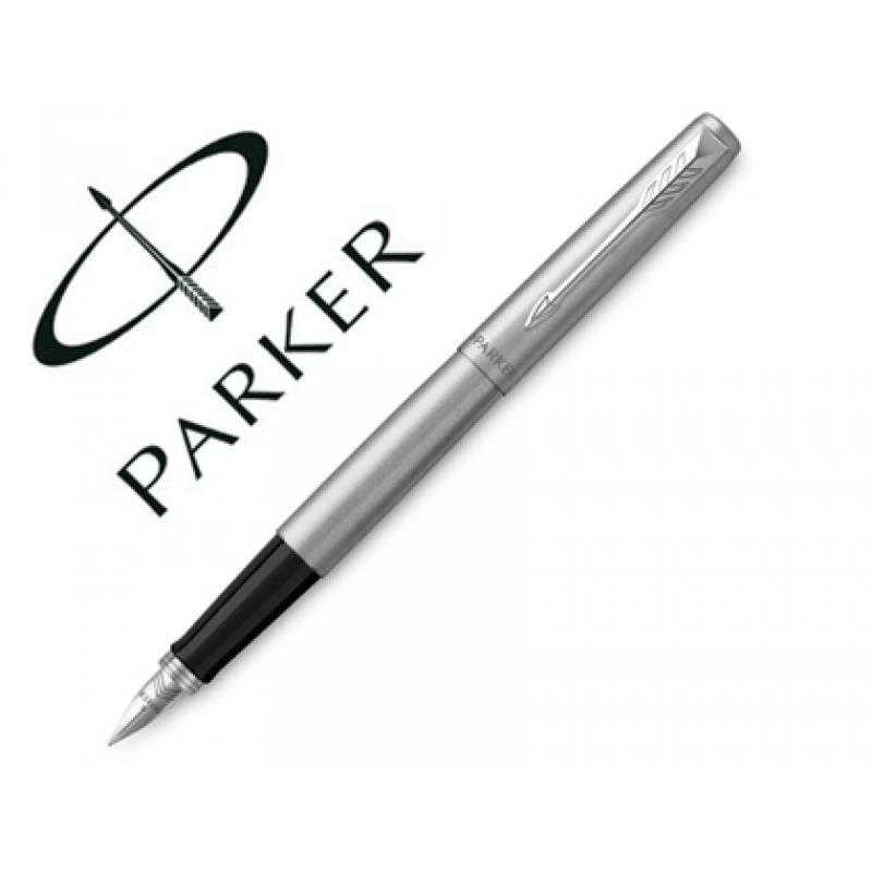Pluma parker jotter acero ct plumin f - Imagen 1