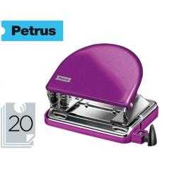 Taladrador petrus 52 wow violeta metalizado capacidad 20 hojas en blister - Imagen 1