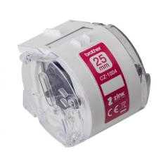 Cinta brother cz-1004 impresión color para impresora vc-500w rollo 25 mm x 5 m - Imagen 1