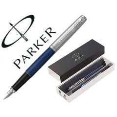 Pluma parker jotter royal azul ct en estuche de regalo - Imagen 1