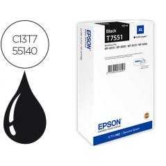 Ink-jet epson t551 workforce pro wf-8010 / wf-8090 / wf-8090 d3twc / wf-8510 / wf-8590 / wf-8590 negro 5.000 - Imagen 1
