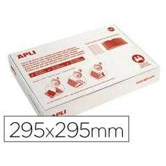 Forralibro apli pvc con solapa ajustable adhesivo 295x295 mm - Imagen 1