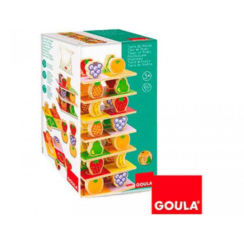 Juego goula didactico torre de frutas - Imagen 1