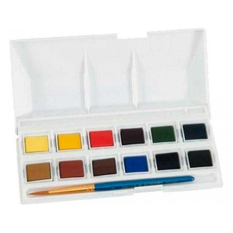 Acuarela daler rowney simply bolsillo caja de 12 colores surtidos - Imagen 1